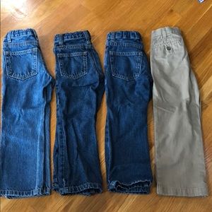 4t jeans and khaki lot
